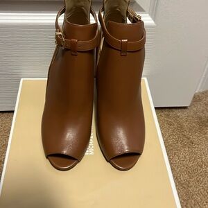 Michael Kors Lawson Open Toe leather